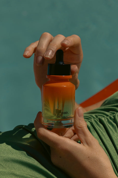 L’huile capillaire Cair : un bouclier anti-UV pour vos cheveux