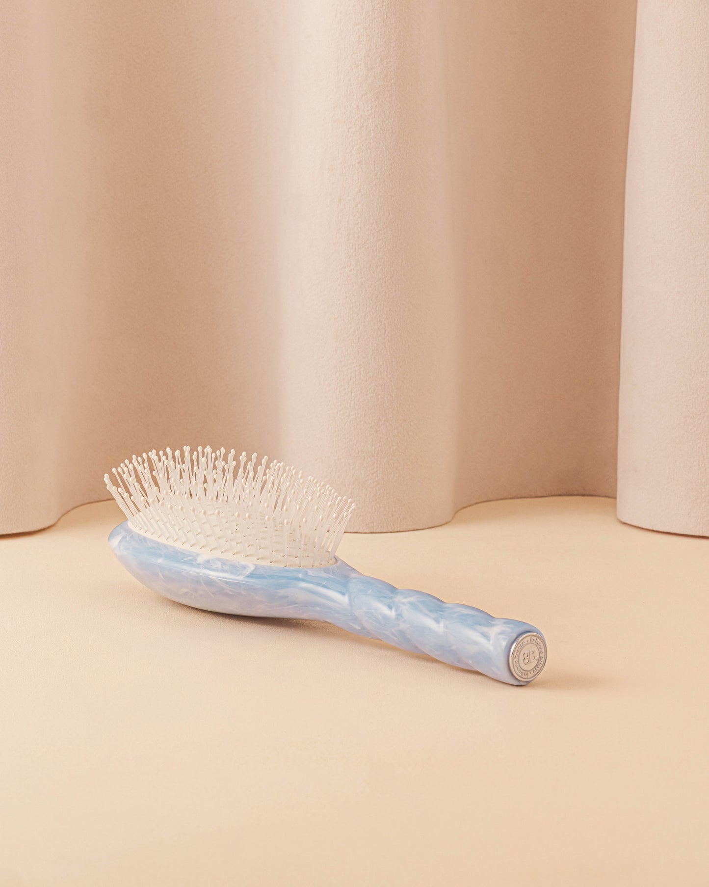 Roseanna x La Bonne Brosse N.04 La Brosse Démêlante & Massante La Miracle Tie & Dye Bleu