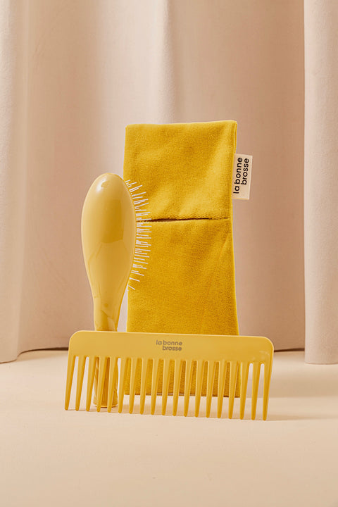 The Saffron Yellow Small Brush Trio - Image 1