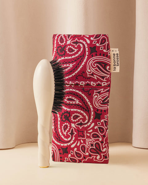 Call It By Your Name x La Bonne Brosse Bordeaux Small Brush Pouch - Image 2