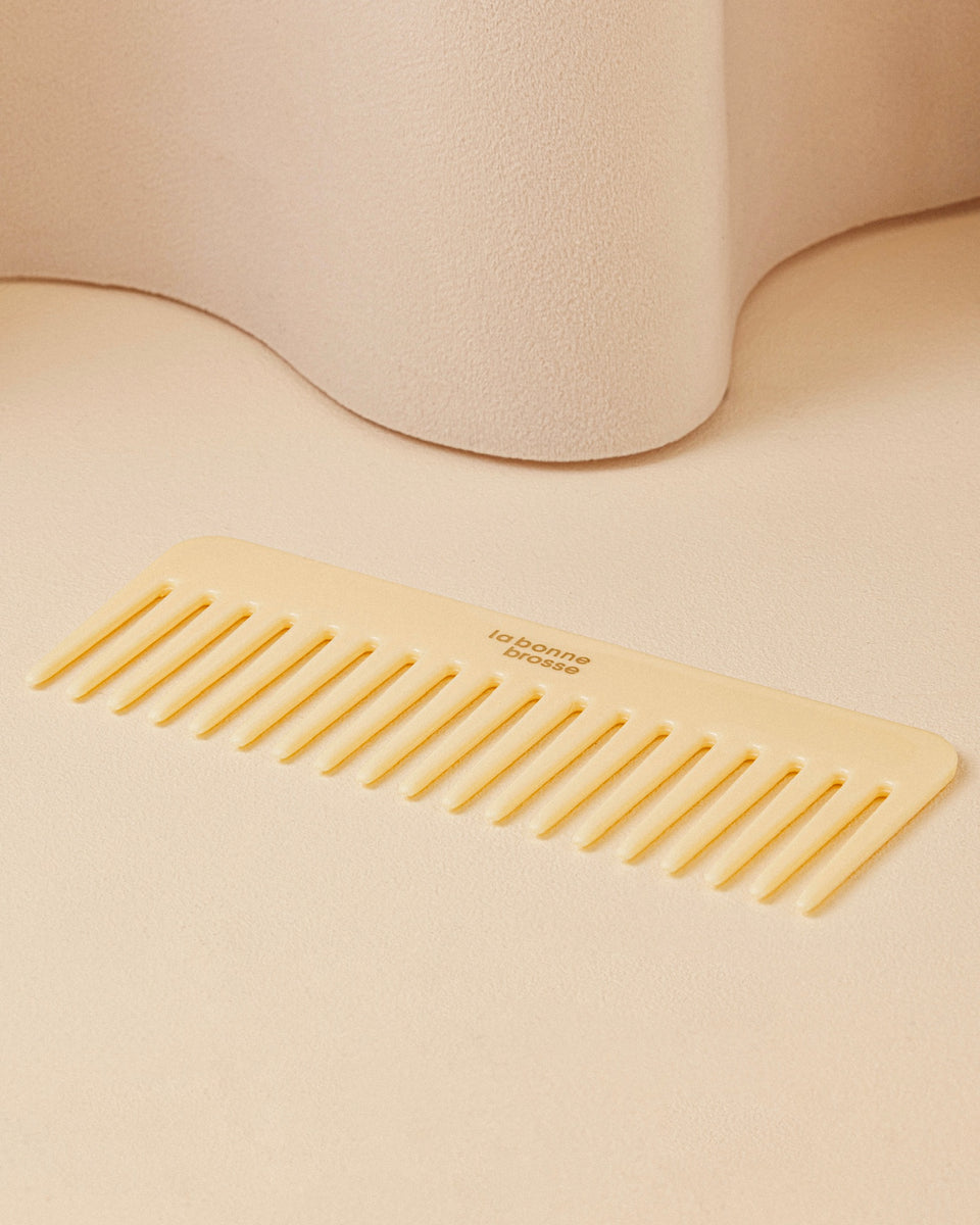 Il Pettine Largo Districante in Acetato Avorio Cair