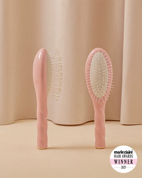 N.04 La Petite Brosse Démêlante & Massante La Miracle Rose Poudré - Image 1