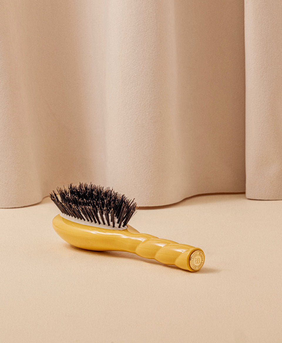 N.01 La Petite Brosse Brillance & Soin l'Universelle Jaune Safran