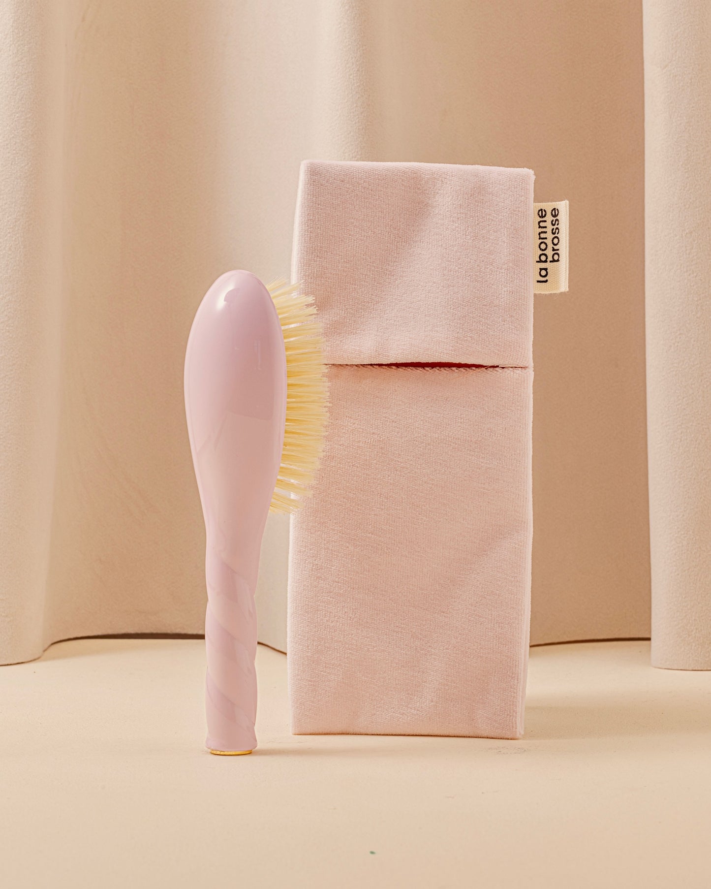 Die "Babybürstentasche" in Lila-Rosa