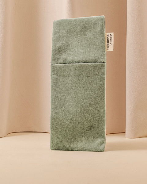 La Pochette "Spazzola Grande" Verde Mandorla - Image 1