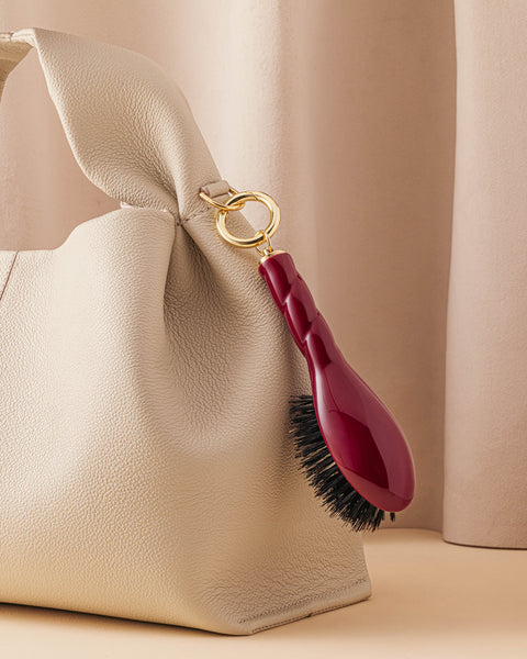 N.01 The Micro Shine & Care HairBrush The Universal Cherry Red - Image 1