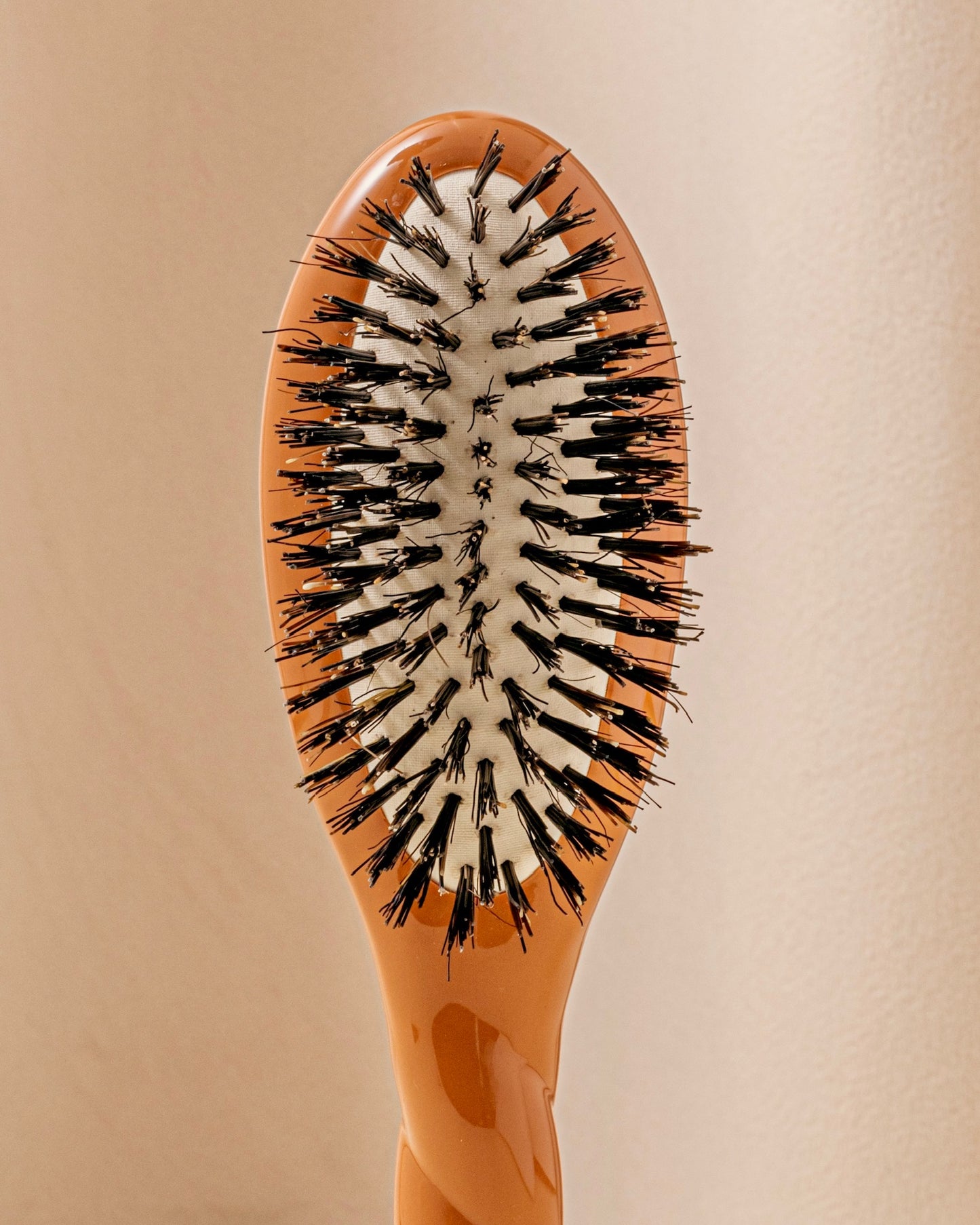 N.01 The Small Shine & Care Hair Brush THE UNIVERSAL Terracotta