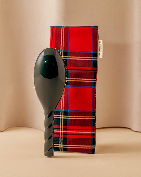 La Pochette "Grande Brosse" Tartan Rouge - Image 2