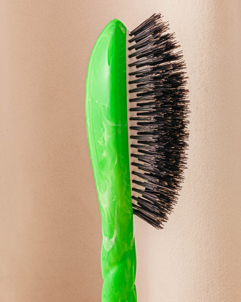 Roseanna x La Bonne Brosse N.01 The Shine & Care Hairbrush The Universal Green Tie & Dye - Image 3