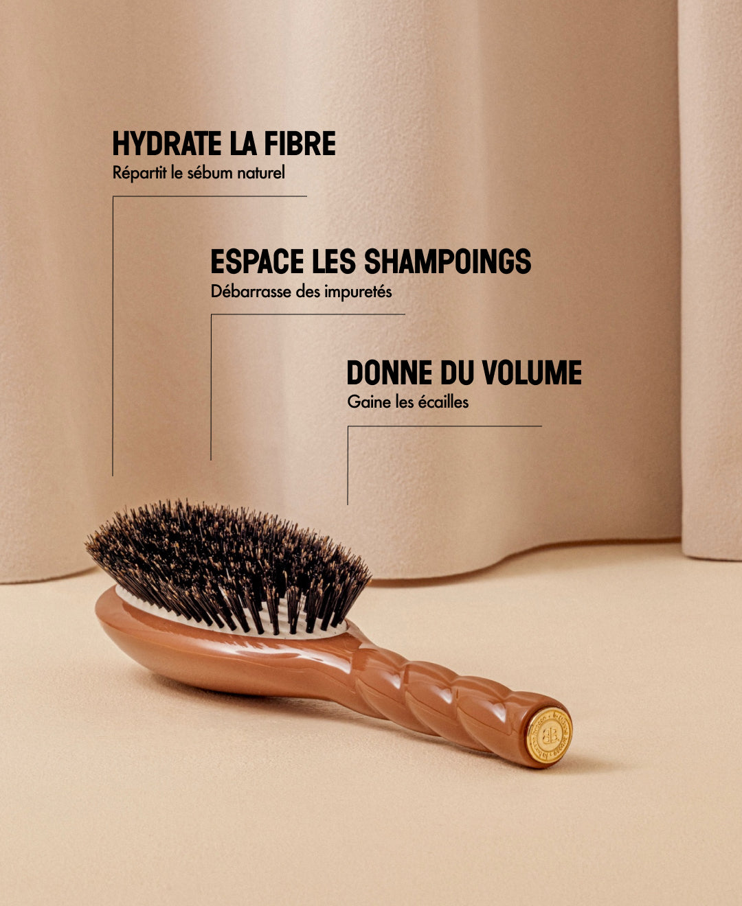 N.01 La Brosse Brillance & Soin l'Universelle Terracotta