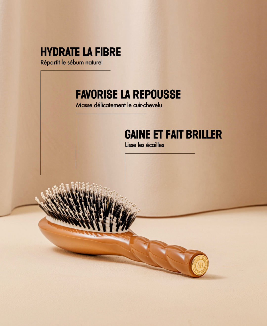 N.03 La Brosse Cuir Chevelu Sensible l'Indispensable Douceur Terracotta