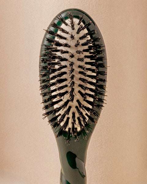 Duo : La Petite Brosse et sa Pochette Vert Emeraude - Image 3