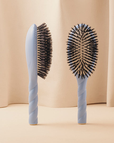 Trio : La Bonne Brosse, son Peigne et sa Pochette Bleu Ciel - Image 2
