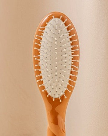 N.04 The Small Massaging Detangling Hair Brush THE MIRACLE Terracotta