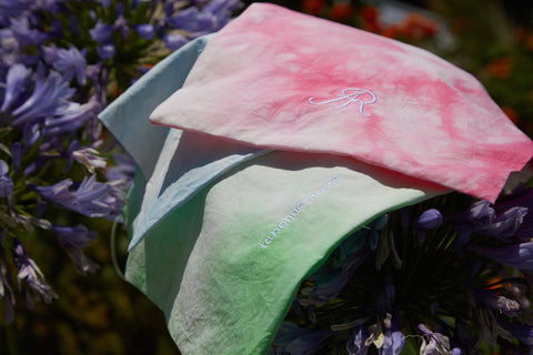 Roseanna x La Bonne Brosse Pochon Tie & Dye Vert - Image 2