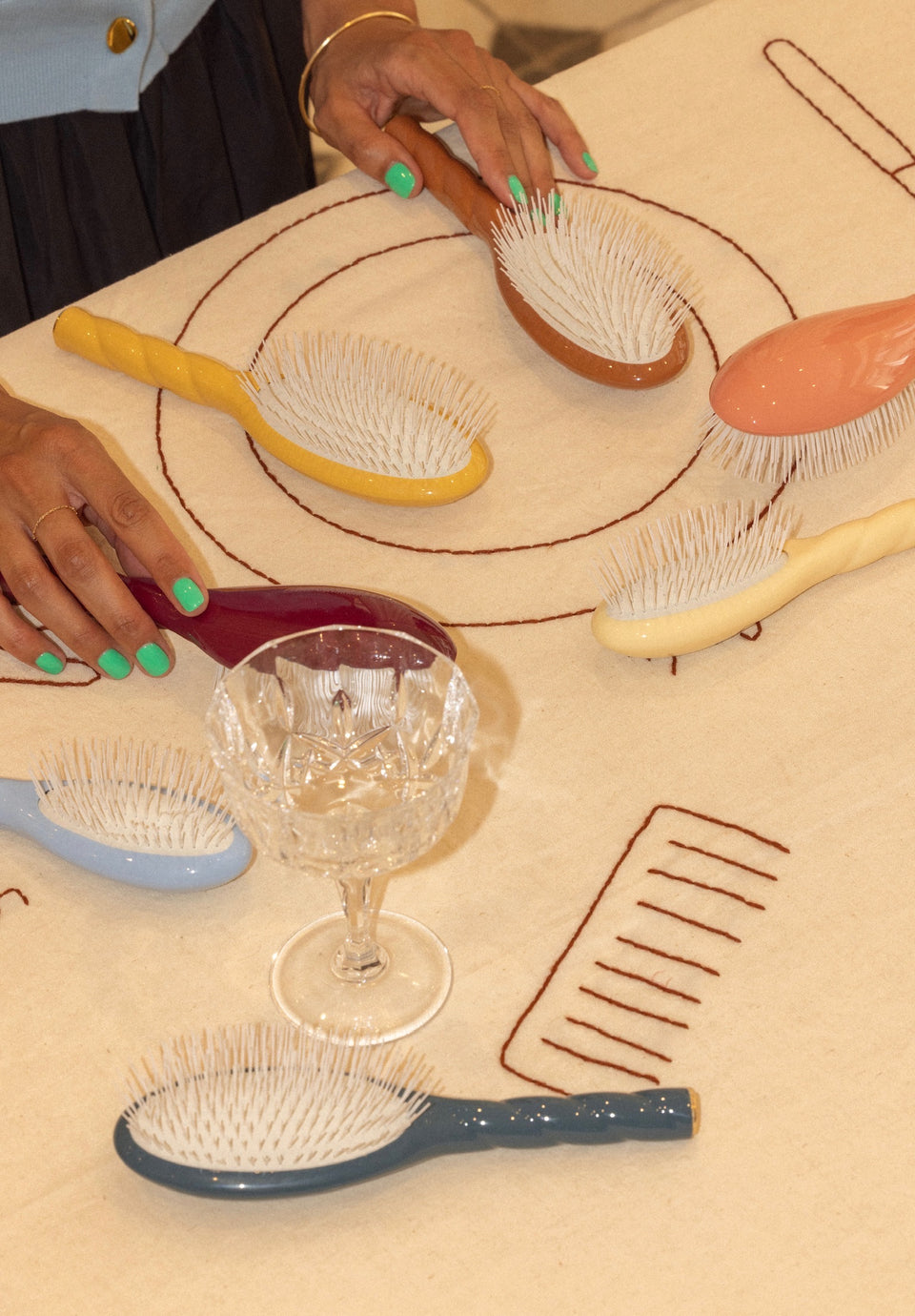 N.07 La Piccola L’Intenso Districante e Stimolante Spazzola Terracotta