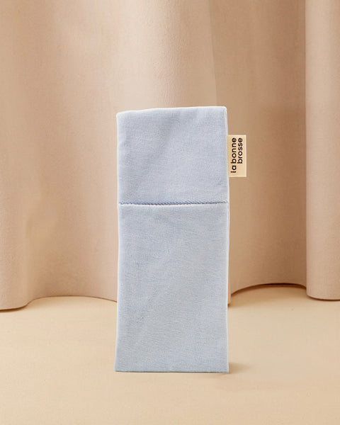 ‘Small HairBrush’ Pouch Light Blue - Image 1