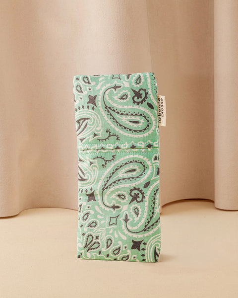 Call It By Your Name x La Bonne Brosse Lagoon Blue Small Brush Pouch - Image 1