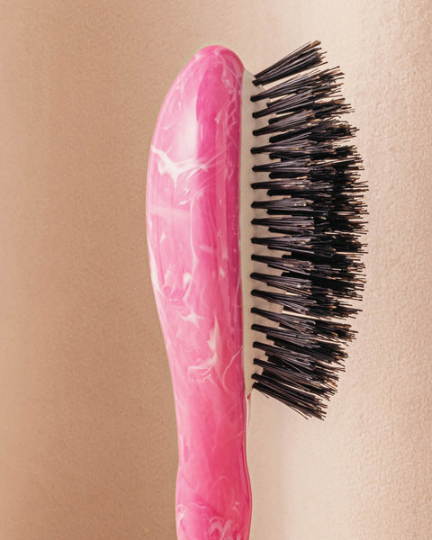 Roseanna x La Bonne Brosse N.01 The Small Shine & Care The Universal Hairbrush Pink Salty Gelato - Image 3
