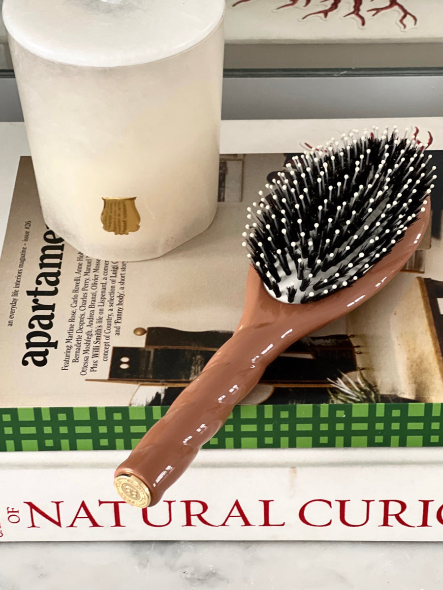 Brosse Poils de Sanglier & Nylon Douceur Terracotta | La Bonne Brosse