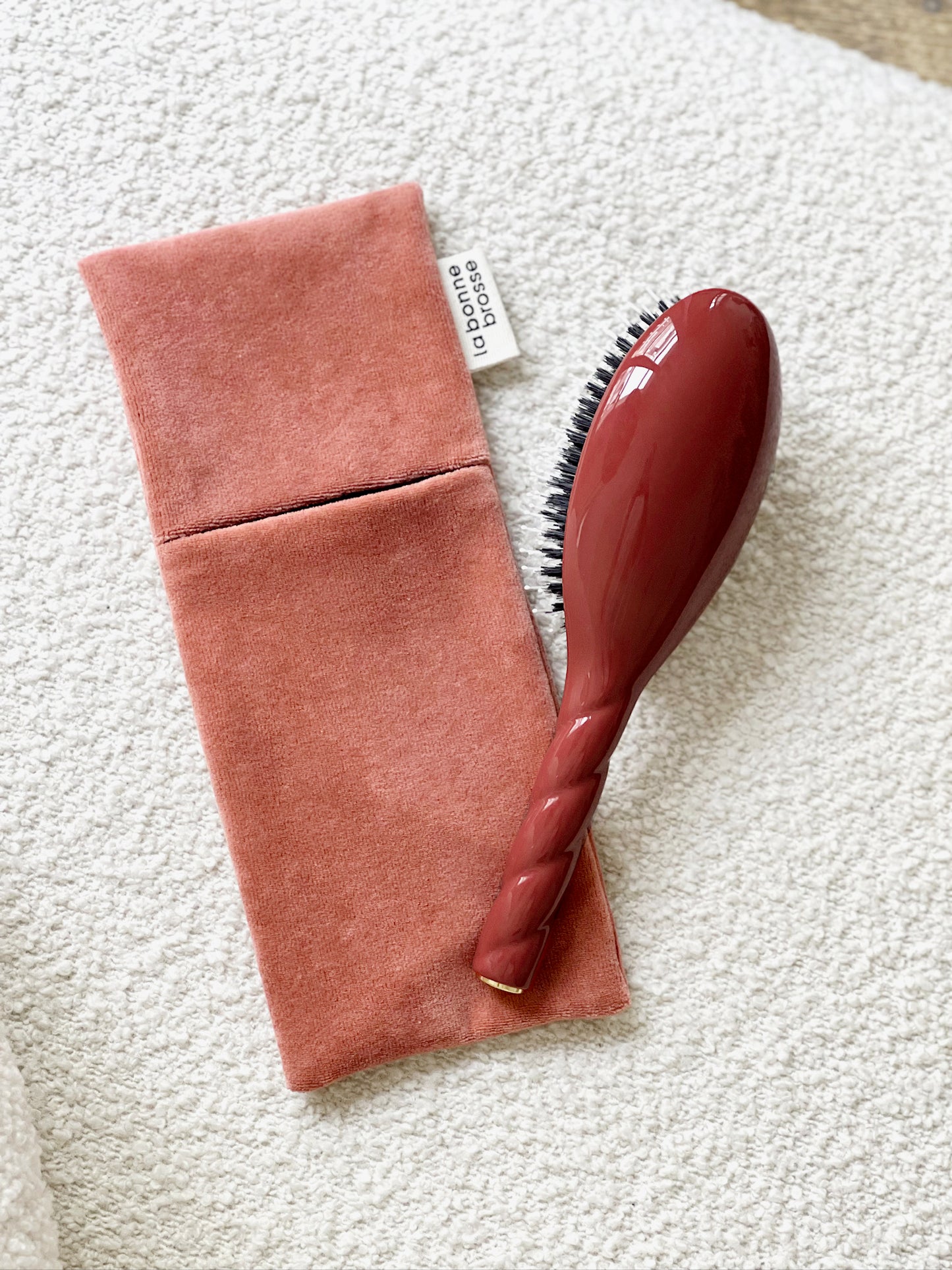 Clay Court Large Hair Brush Pouch