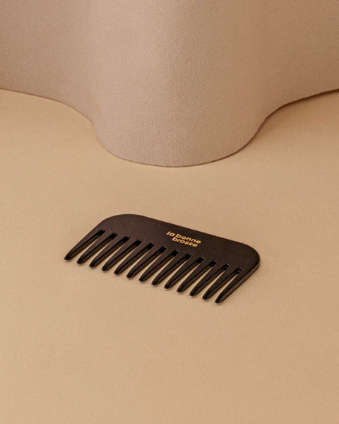 Edición Limitada El Peine Pequeño Grande Desenredante de Acetato Negro - Image 3