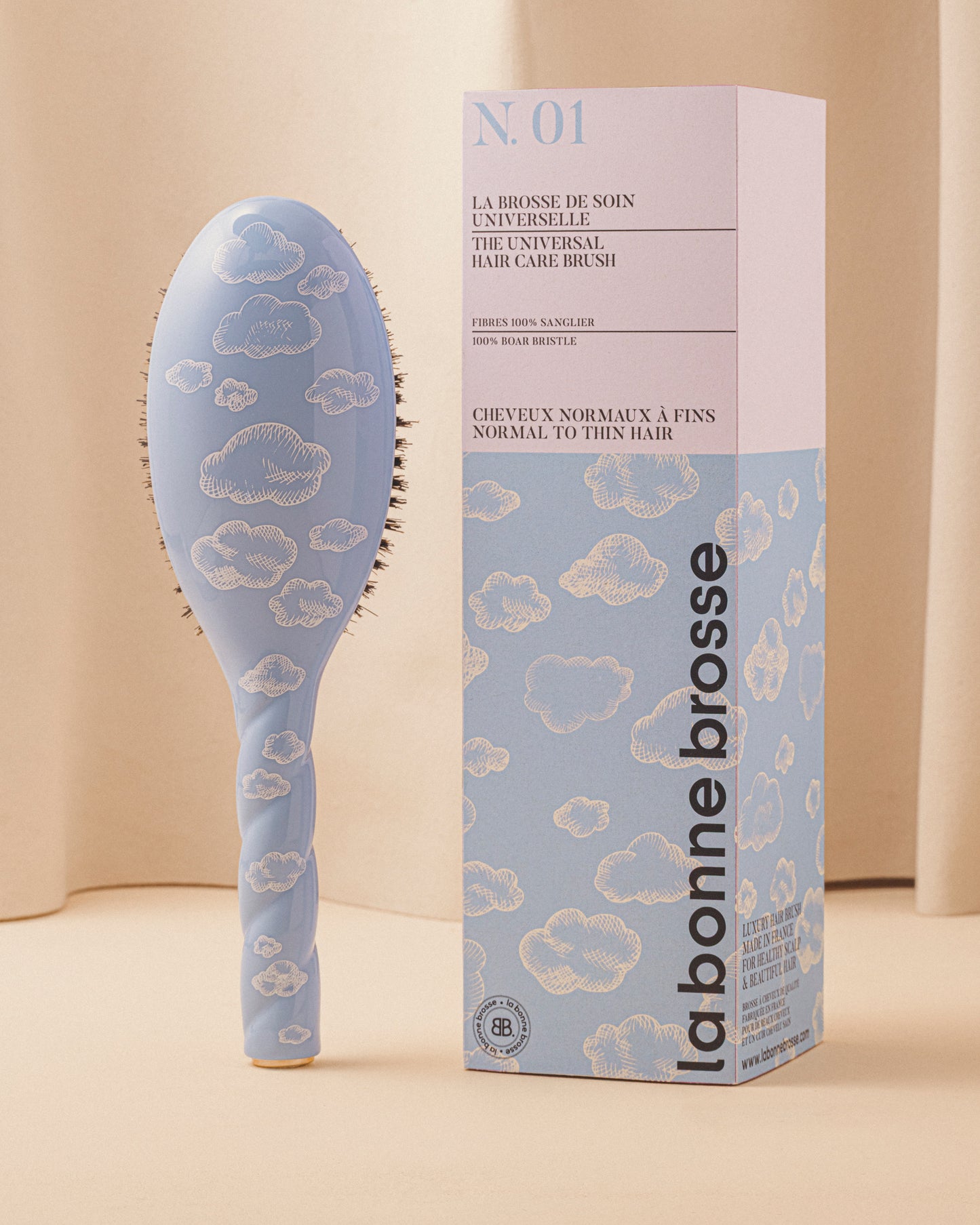 Édition Limitée Nuage N.04 La Brosse Démêlante & Massante La Miracle