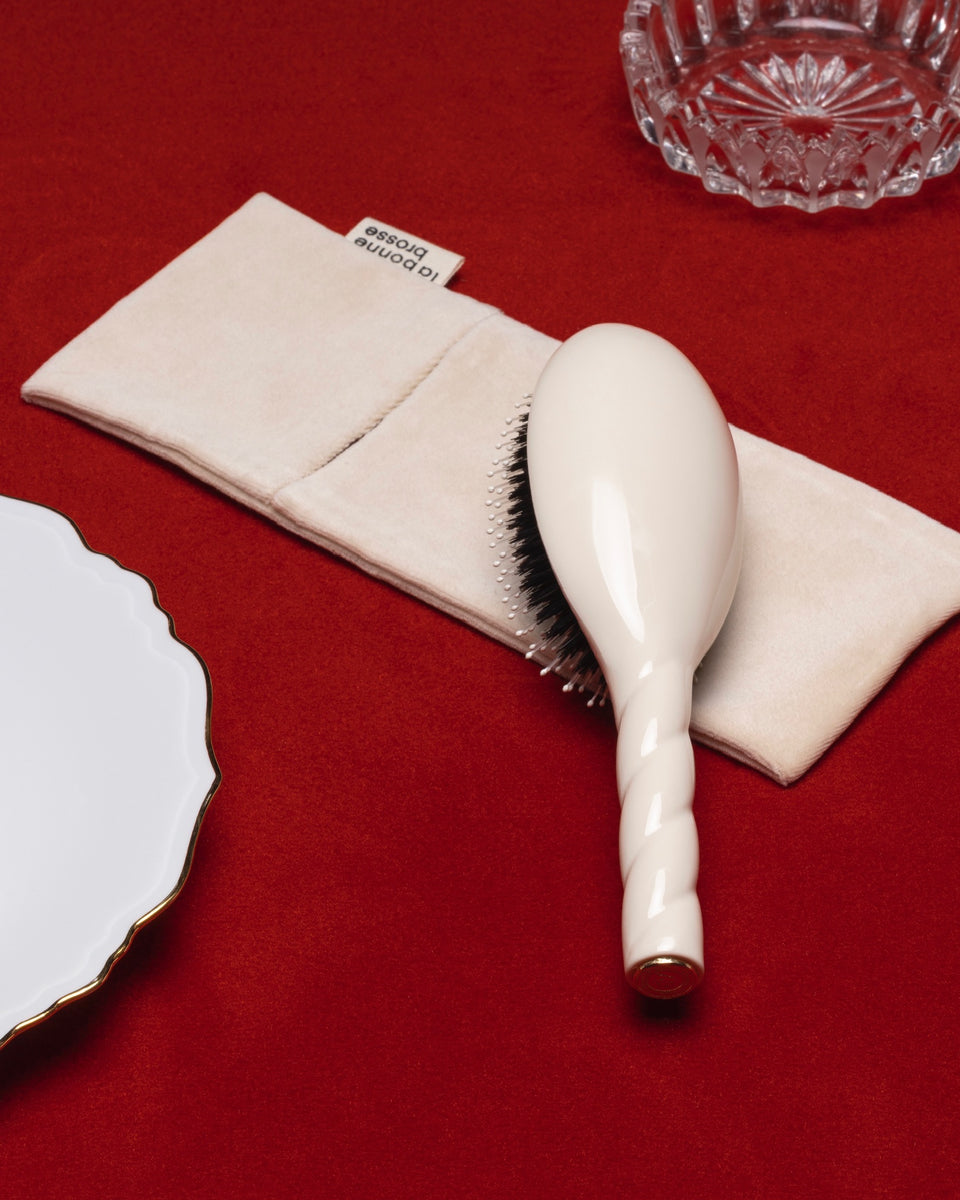 Dúo: Bonne Brosse y Funda Blanco Crema