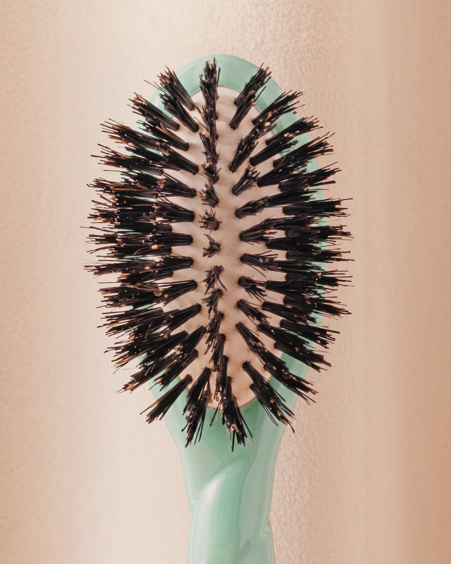 Limited Edition Lagoon Blue N.01 The Shine & Care Micro Hairbrush The Universal