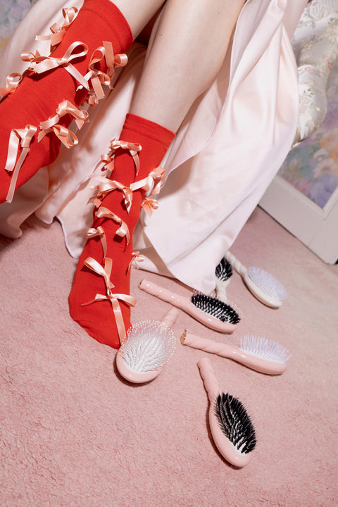 La Bonne Brosse "Octobre Rose" Limited Edition N.07 The Intense Stimulating and Detangling Hairbrush - Image 2