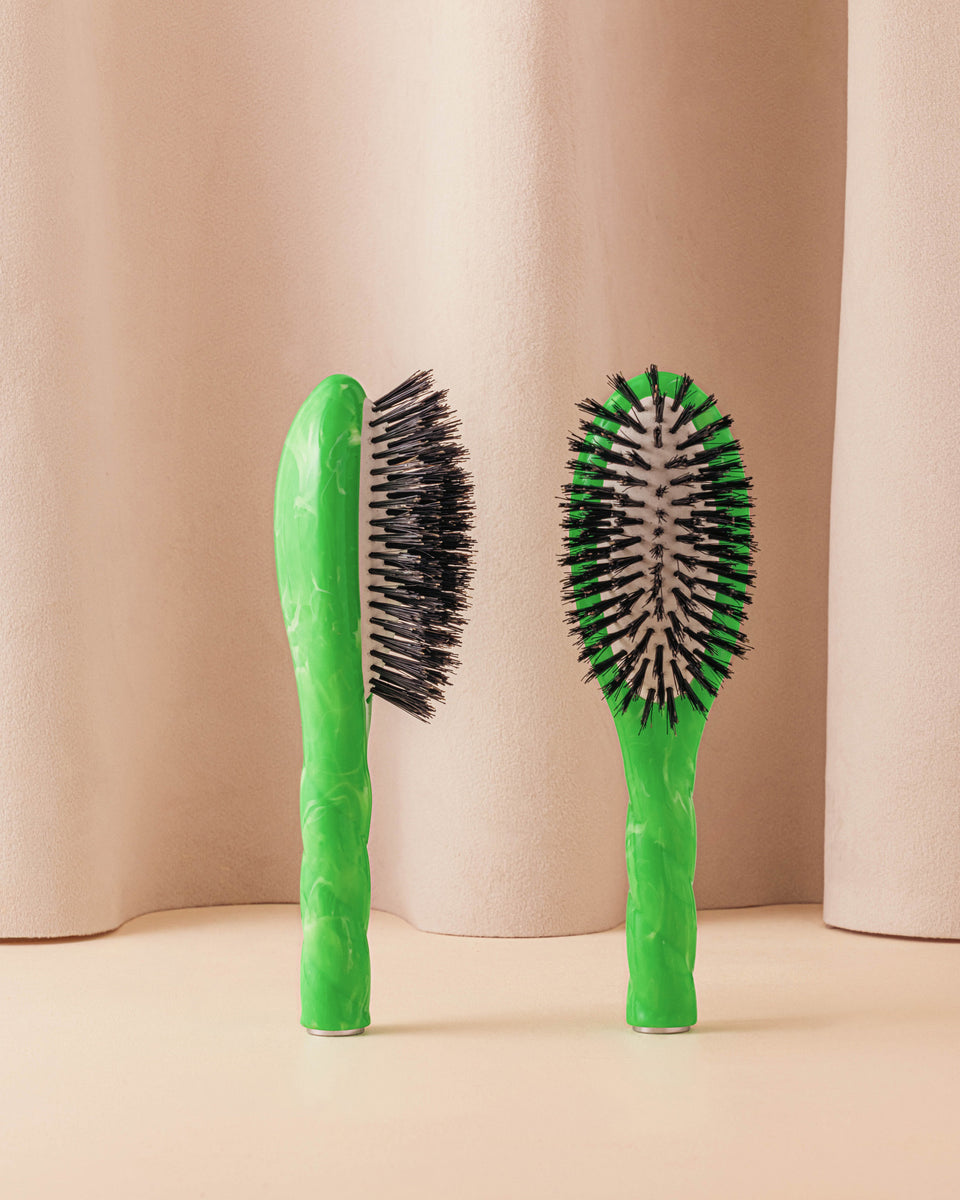 Roseanna x La Bonne Brosse N.01 La Petite Brosse Brillance & Soin l'Universelle Tie & Dye Vert
