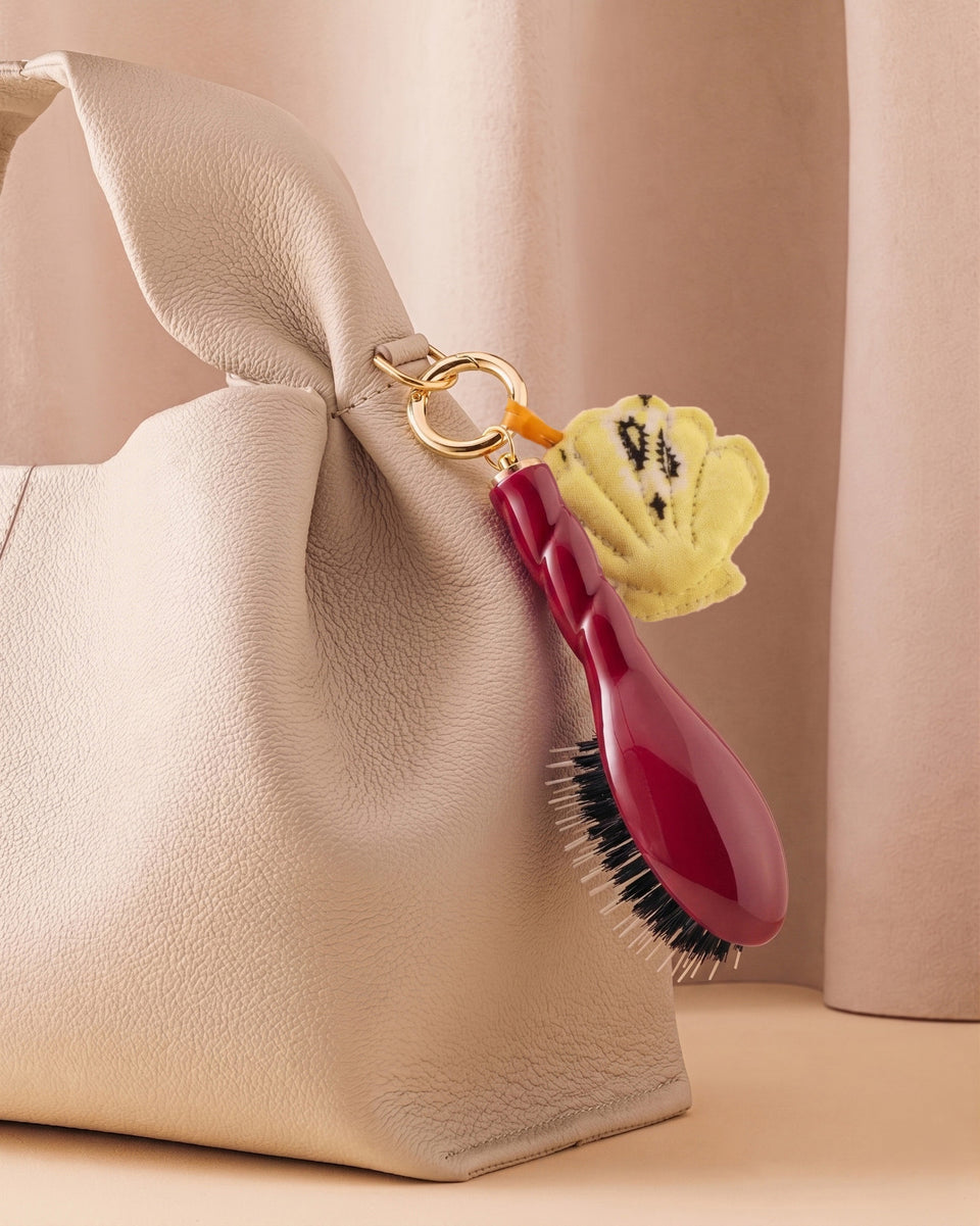 Call It By Your Name x La Bonne Brosse Duo: Micro Hairbrush N.02 Cherry Red and its Charm