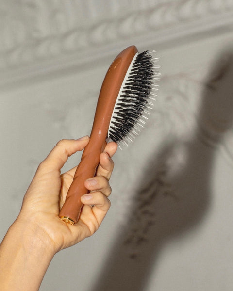 N.02 The Care & Detangling Hair Brush THE ESSENTIAL Terracotta - Image 2