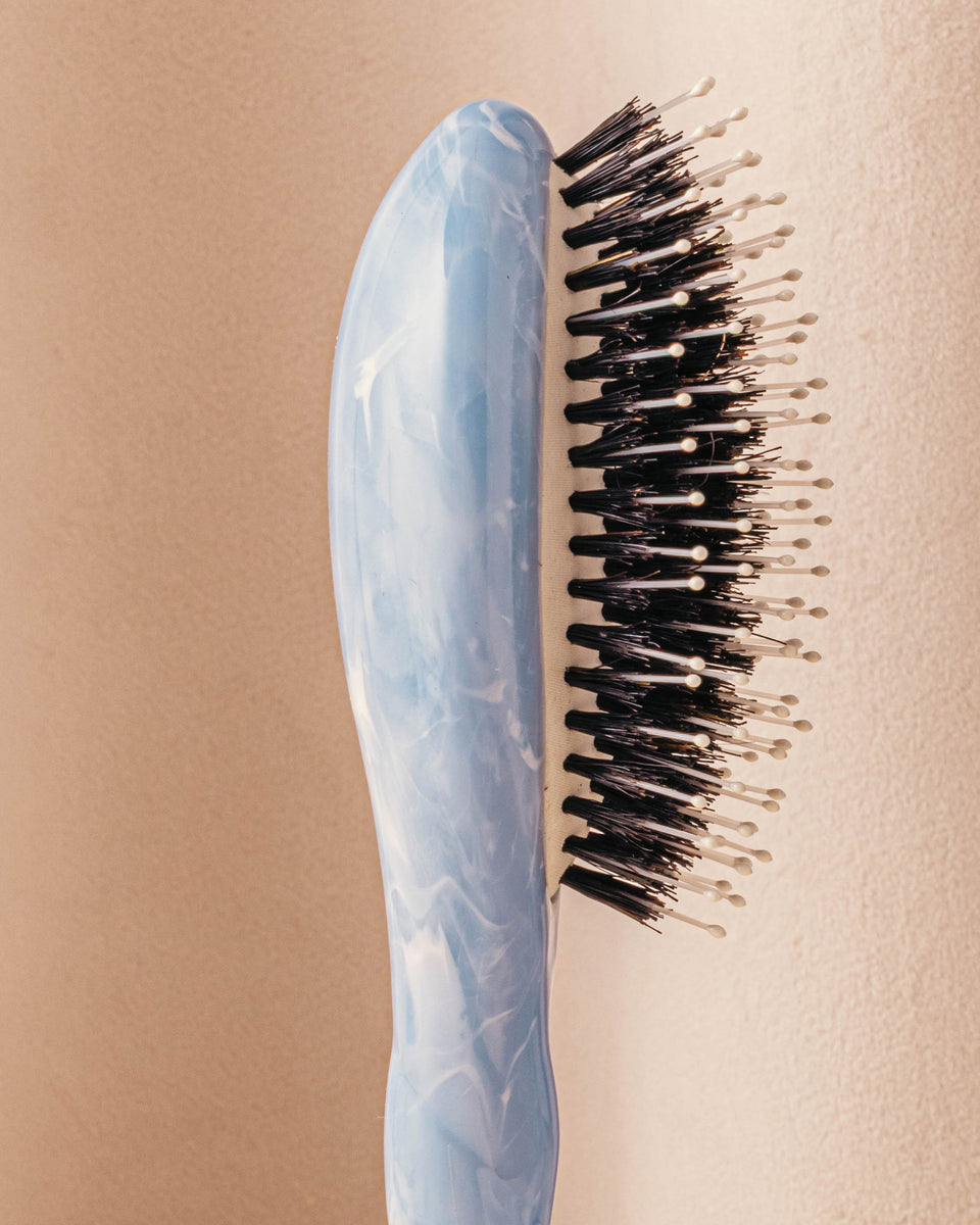 Roseanna x La Bonne Brosse N.03 Die Kleine Bürste Unverzichtbare Sanftheit Tie & Dye Blau