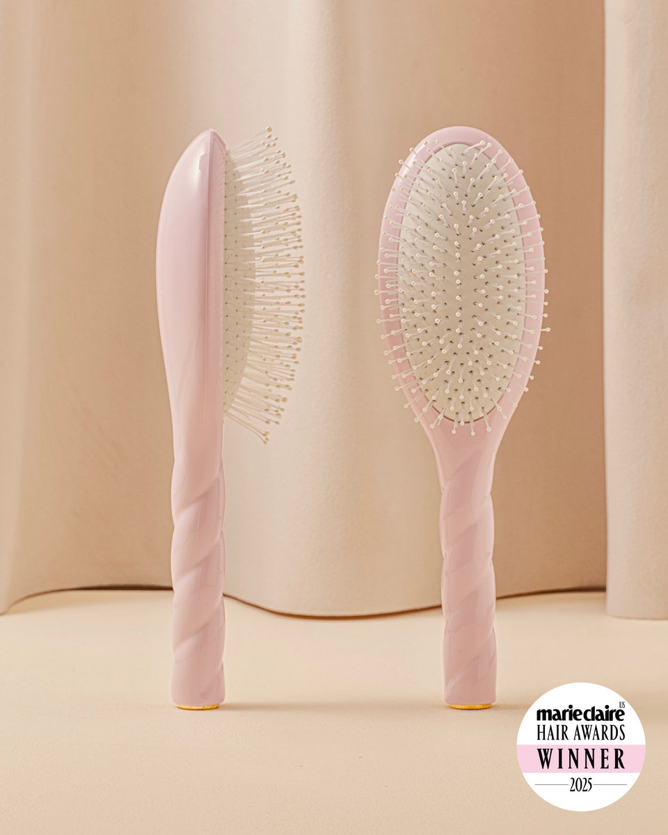 N.04 The Massaging Detangling Hair Brush The Miracle Pink