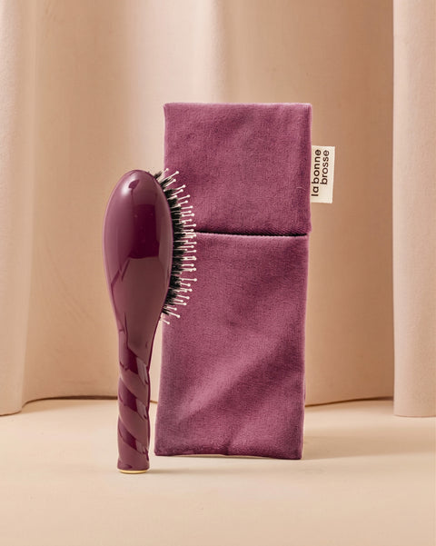 Dúo: El Cepillo Pequeño y su Funda Edición Limitada Berenjena - Image 1