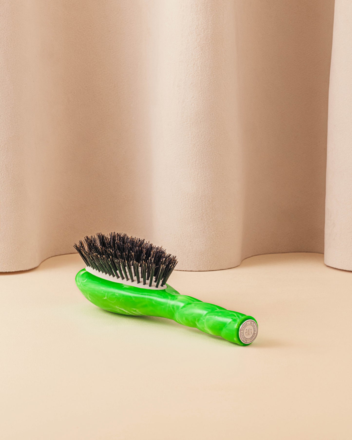 Roseanna x La Bonne Brosse N.01 La Petite Brosse Brillance & Soin l'Universelle Tie & Dye Vert