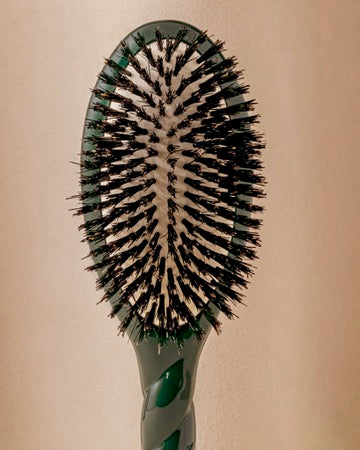 Trio: The Bonne Brosse, its Comb and its Emerald Green Pouch