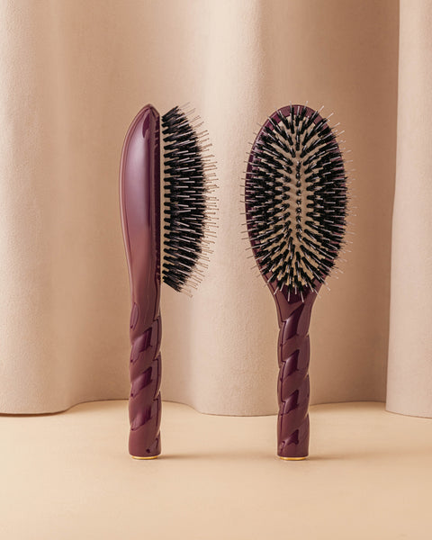 Édition Limitée Aubergine N.02 La Brosse Démêlante & Soin l'Indispensable - Image 1