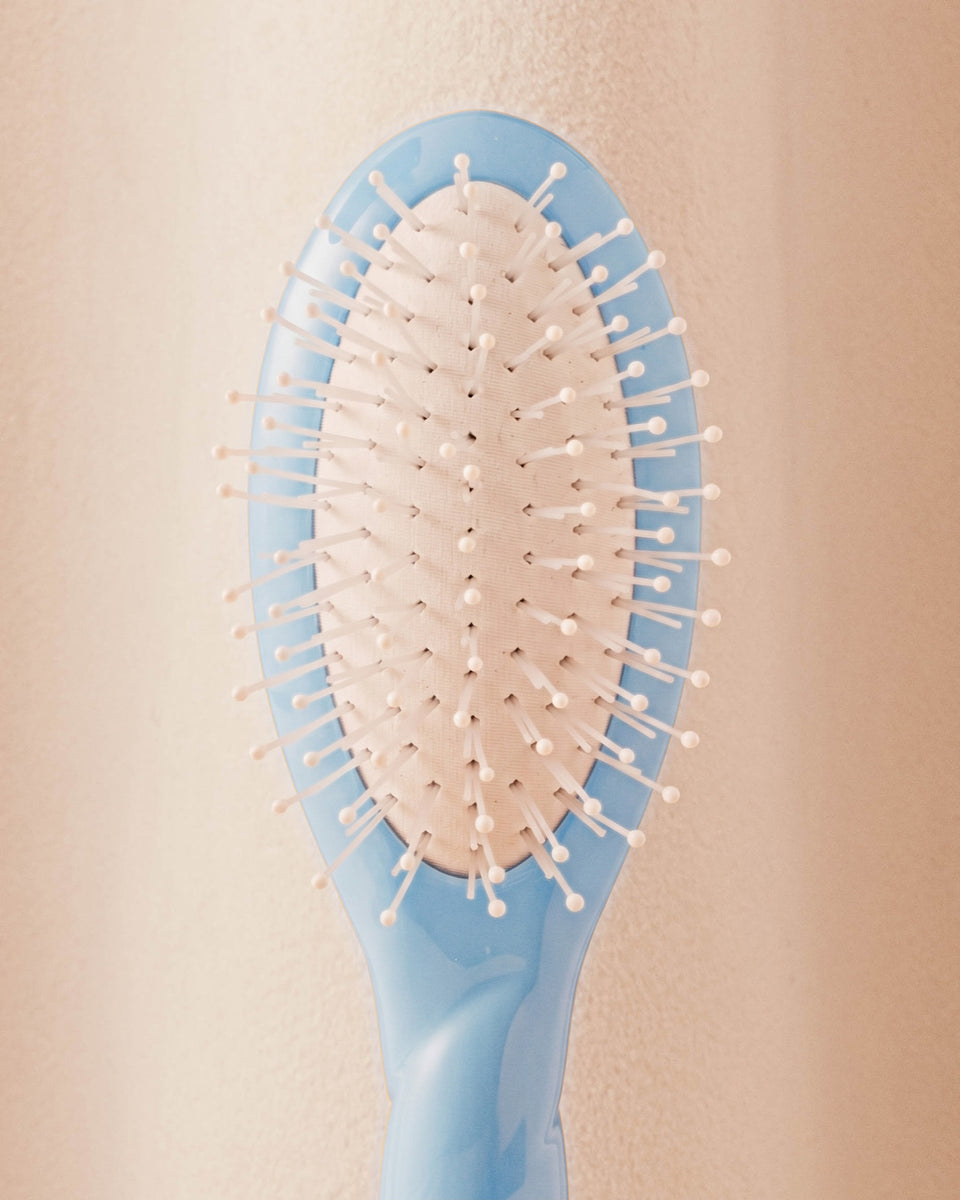N.04 The Micro Massaging Detangling HairBrush The Miracle Light Blue 