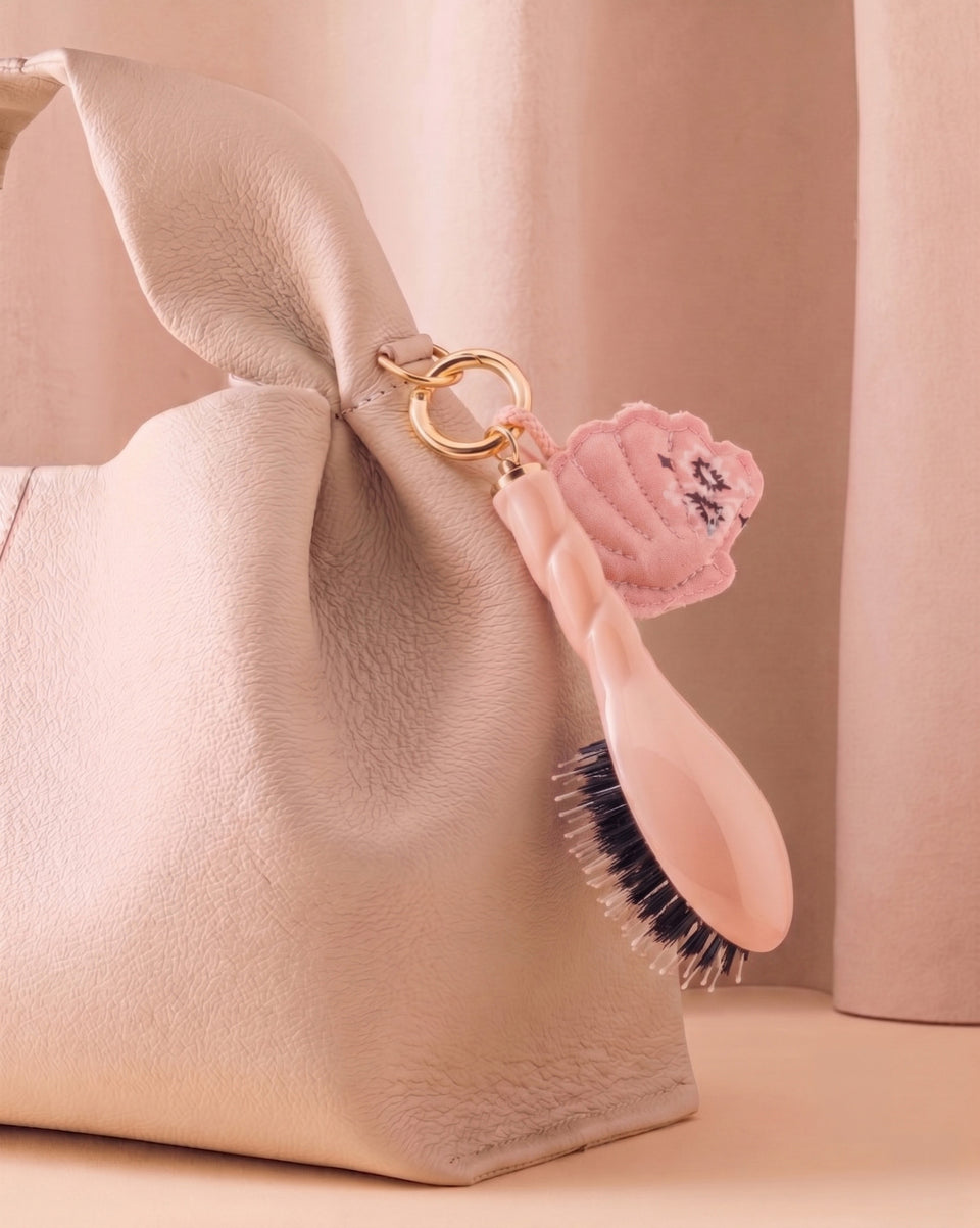 Call It By Your Name x La Bonne Brosse Duo: Micro HairBrush N.03 Powder Pink and Its Charm