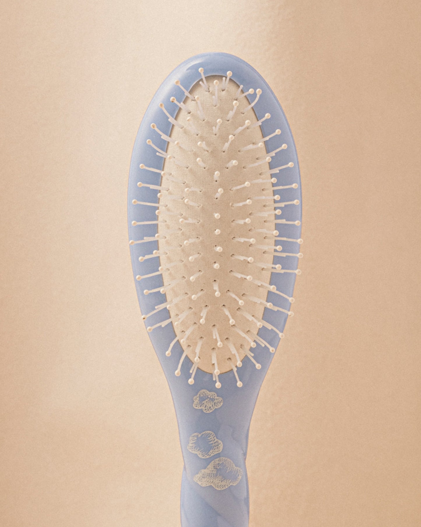 Limited Edition N.04 The Small Miracle Detangling & Vegan Hairbrush Cloud