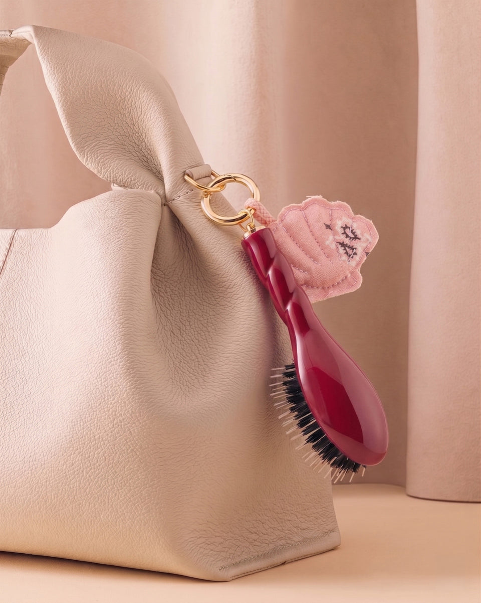 Call It By Your Name x La Bonne Brosse Duo: Micro Hairbrush N.02 Cherry Red and its Charm