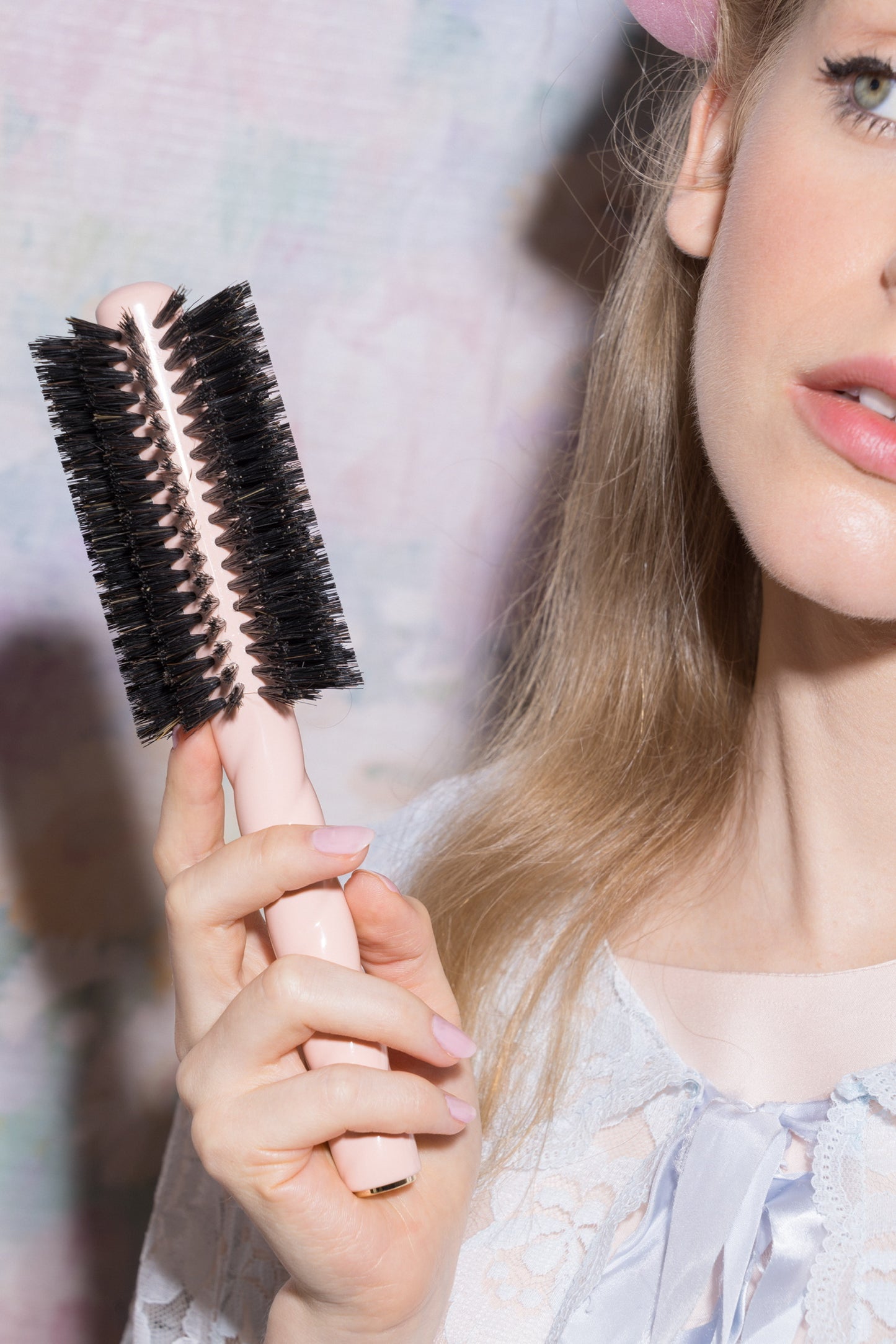 Volume Duo: The N.08 Powder Pink Brush & the Leave-in Beauty Cream