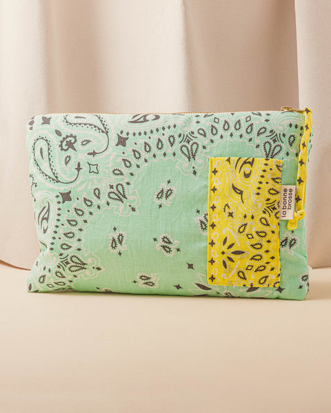Call It By Your Name x La Bonne Brosse Quilted Zip Pouch - Image 3