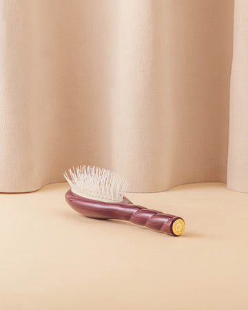 Limited Edition Aubergine N.07 The Small Detangling & Stimulating Hairbrush The Intense 