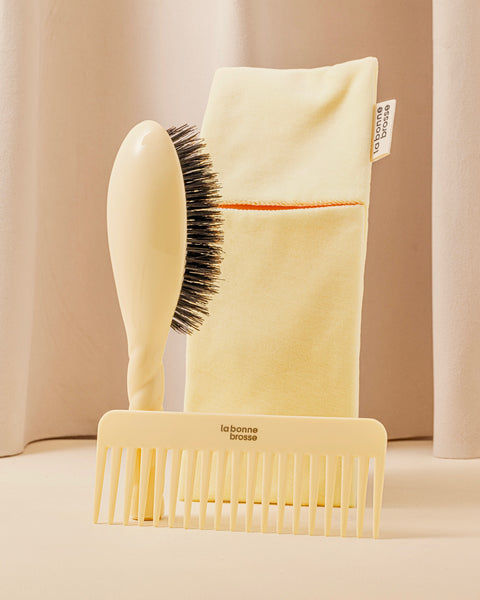 La Pochette "Grande Brosse" Ivoire Cair - Image 3