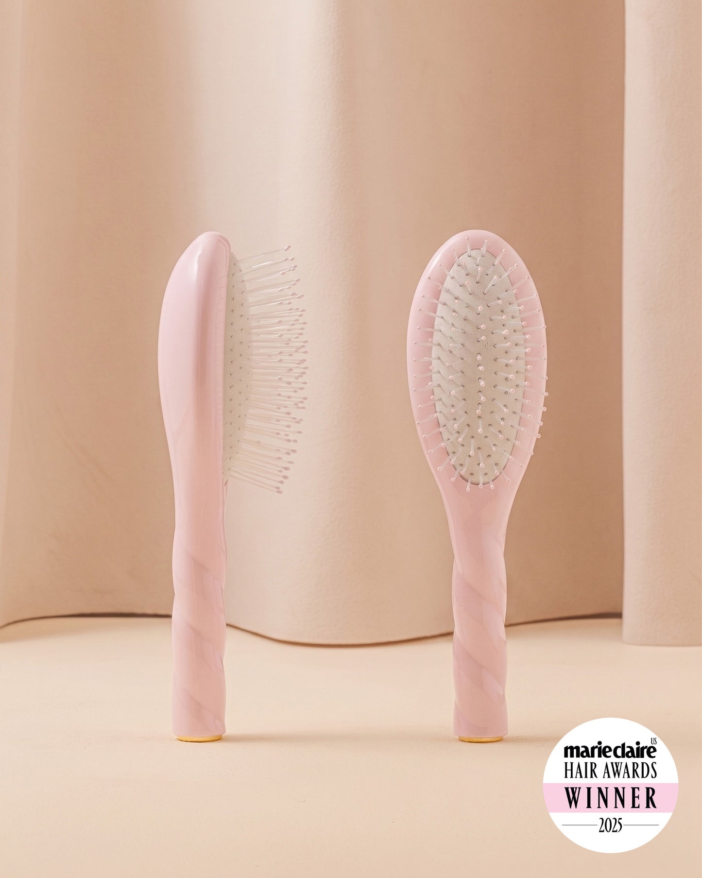 N.04 La Petite Brosse Démêlante & Massante La Miracle Rose Lilas