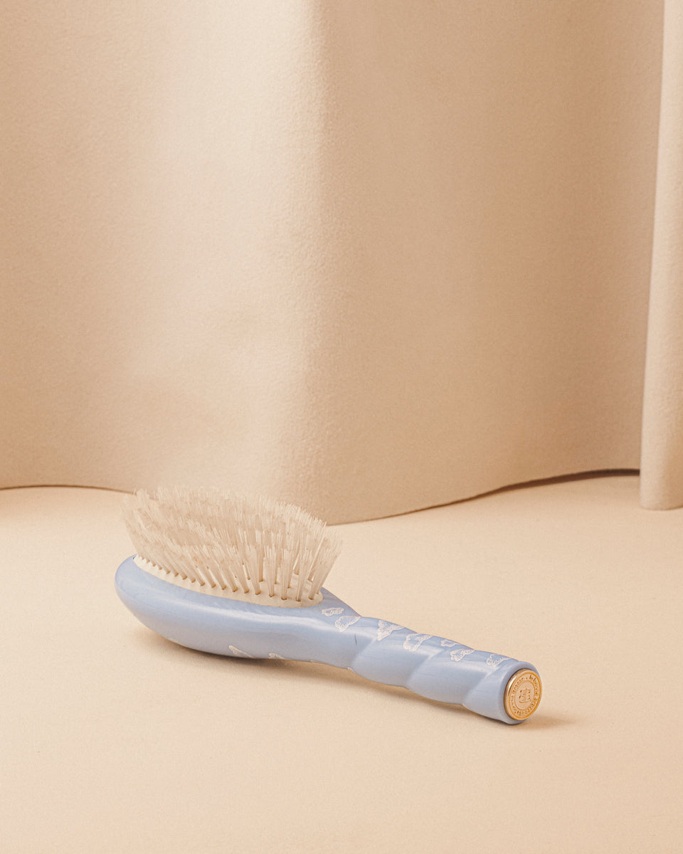 Limitierte Edition Wolke N.06 Die Babybürste Meine Erste Bürste Himmelblau