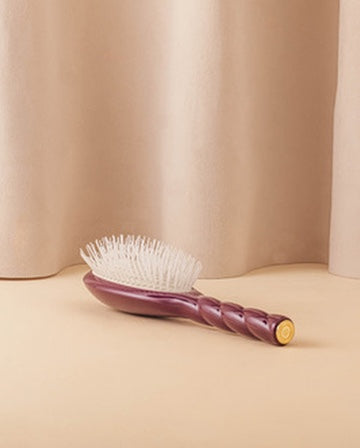 Limited Edition Aubergine N.07 The Detangling & Stimulating Hairbrush The Intense 